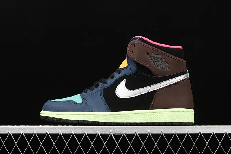All categories Air Jordan Jordan series basketball shoes Air Jordan 1 High ST version Air Jordan 1 Retro High OG "Bio Hack" AJ1 Joe 1 "Colorful stitching biohacker" classic retro classic high-top versatile cultural basketball shoes 555088-201
